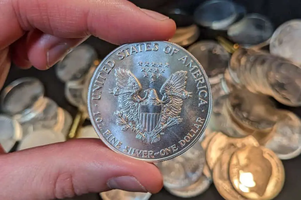 1oz american silver eagle