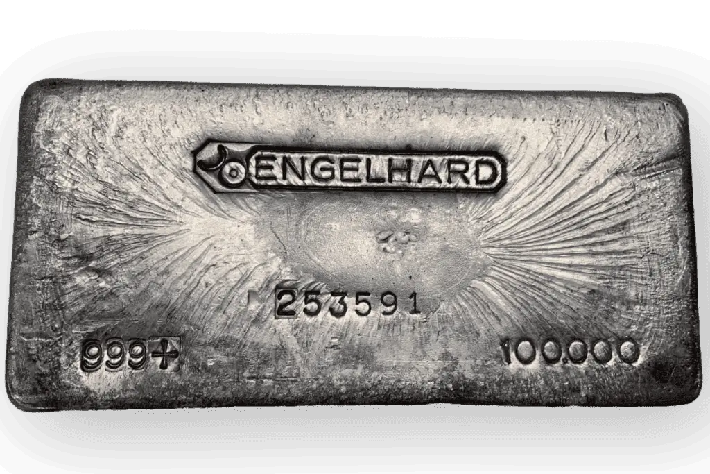 Engelhard silver bar