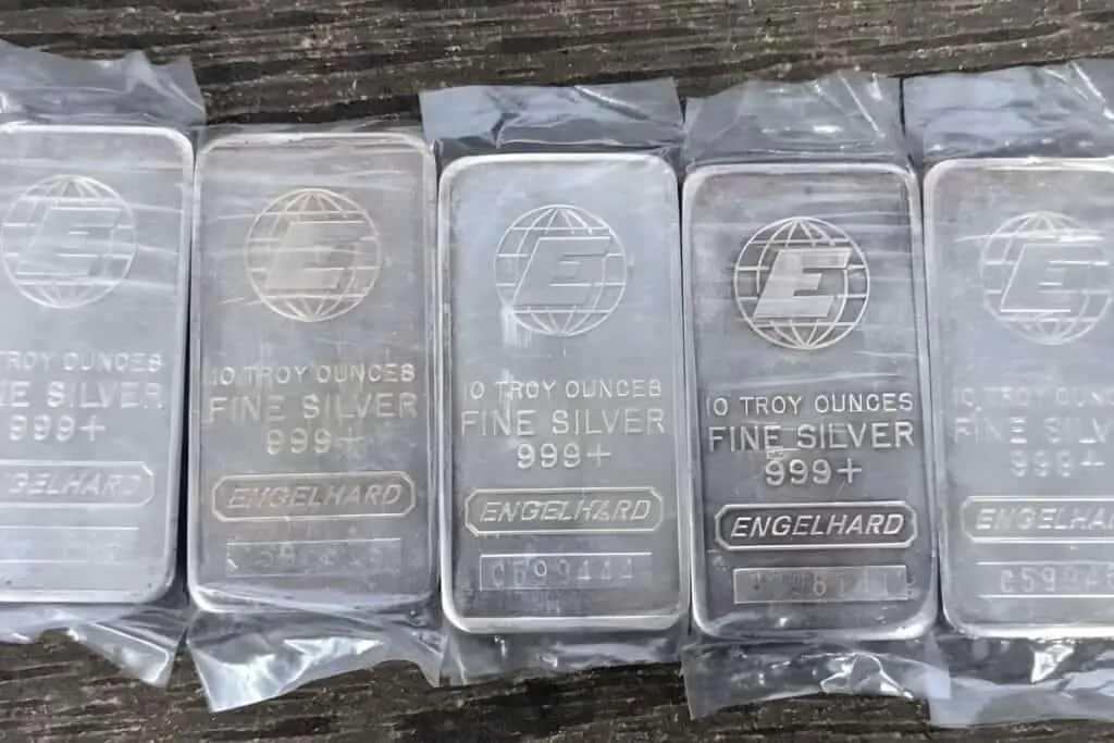 Engelhard silver bars