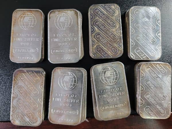 Engelhard silver bars