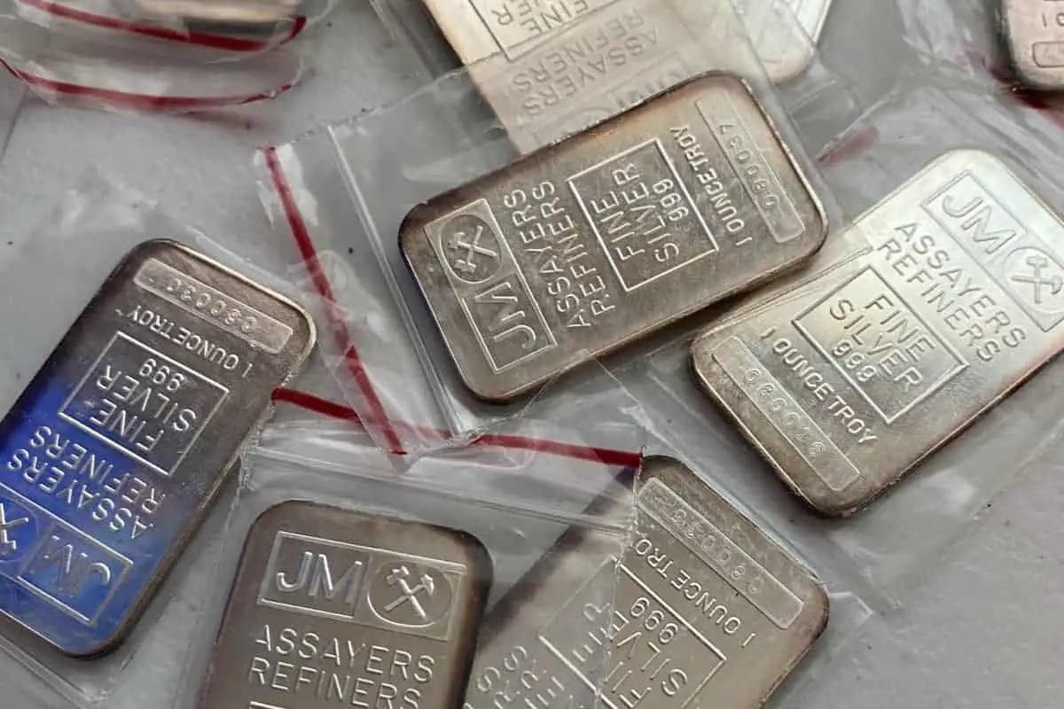 Johnson Matthey silver bar serial numbers